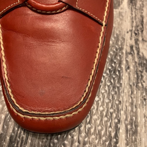 Cole Haan Red Mule Slipper Slide Nike Air Shoes - Picture 4 of 7